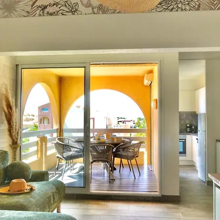 Les Portes De La - Terrasse & Clim Apartment